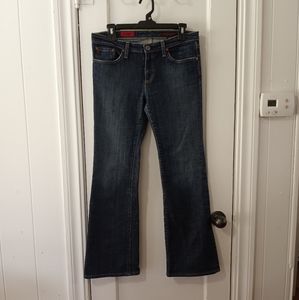 AG Adriano Goldschmied Dark Blue Boot Cut Jeans